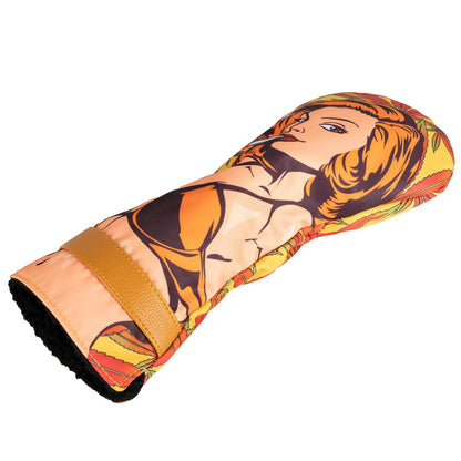 Smoking Girl Golf Club Driver Head Cover Printing Head Cover