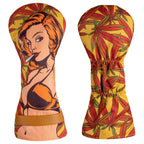 Smoking Girl Golf Club Driver Head Cover Printing Head Cover