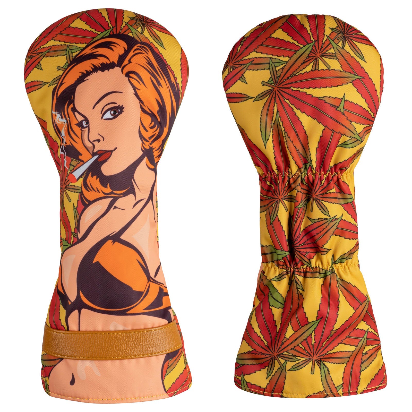 Smoking Girl Golf Club Driver Head Cover Printing Head Cover