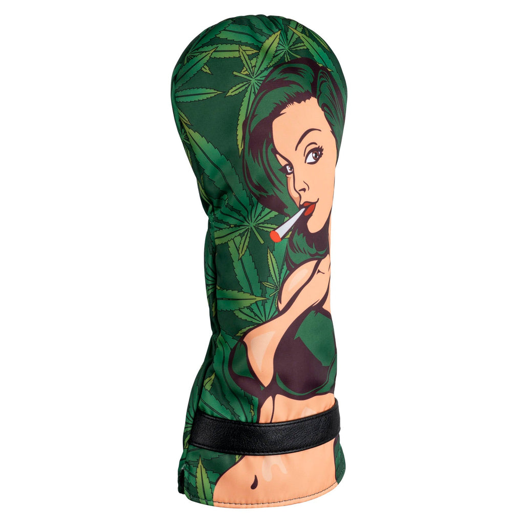 Smoking Girl Golf Club Driver Head Cover Printing Head Cover