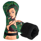 Smoking Girl Golf Club Driver Head Cover Printing Head Cover