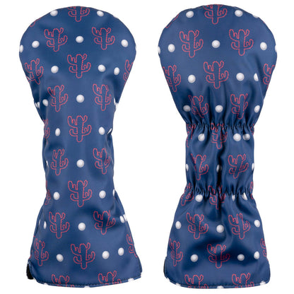 Cactus Printing Golf Head Cover Set
