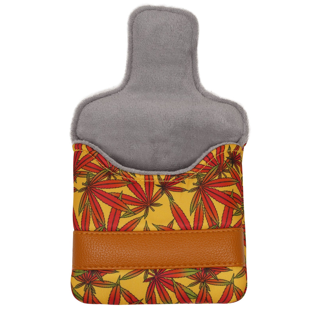 Smoking Girl Large Mallet Heel shafted Brown Printing Head Cover