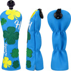 Blue Clover Golf Head Cover Set