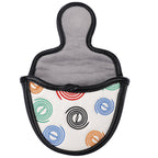 Circle Mallet Heel Shafted Putter Cover White Head Cover
