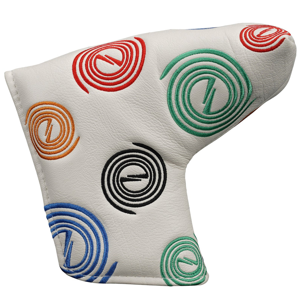 Circle Blade Putter Cover White Head Cover