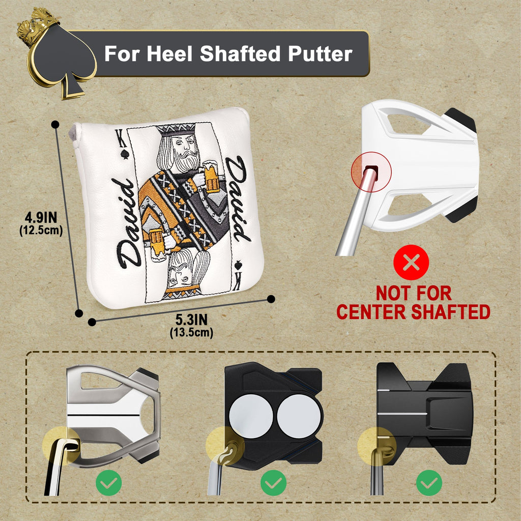 Poker Mallet Head Cover