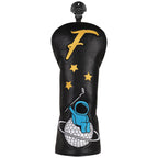 Blue Astronauts Driver Putter Head Cover Set