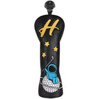Blue Astronauts Driver Putter Head Cover Set
