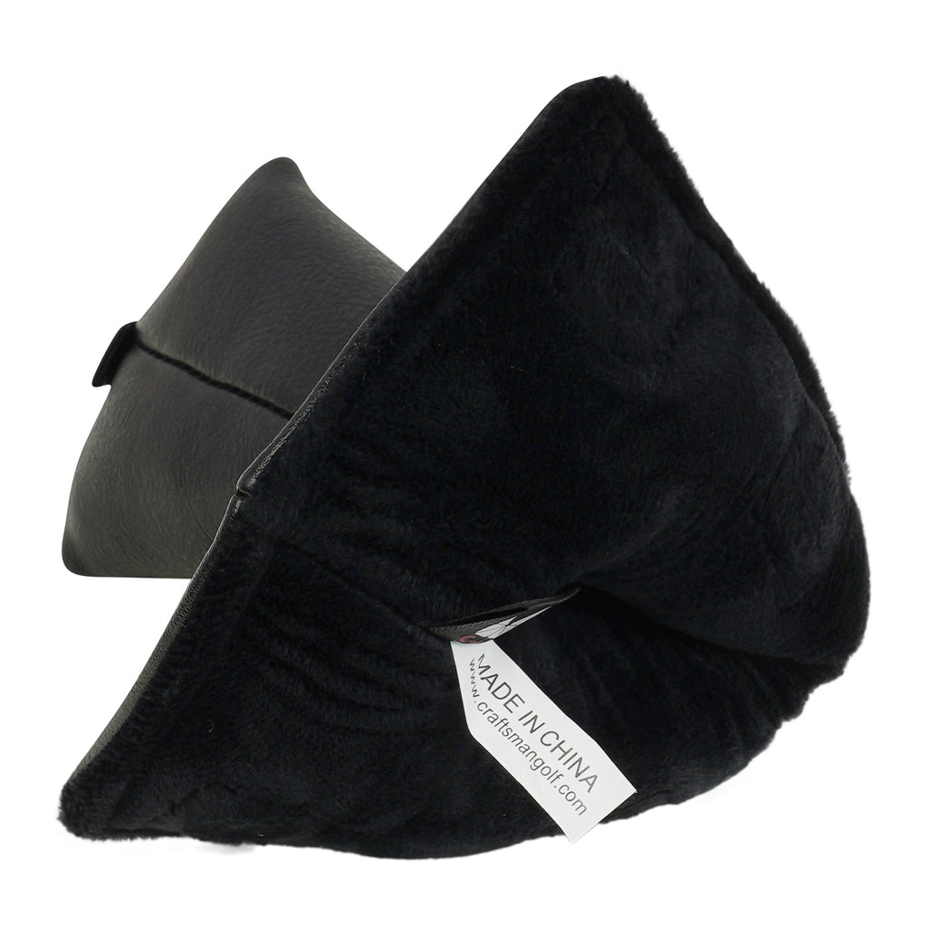 Black Four Leaf Clover Blade Putter Head Cover Head Cover