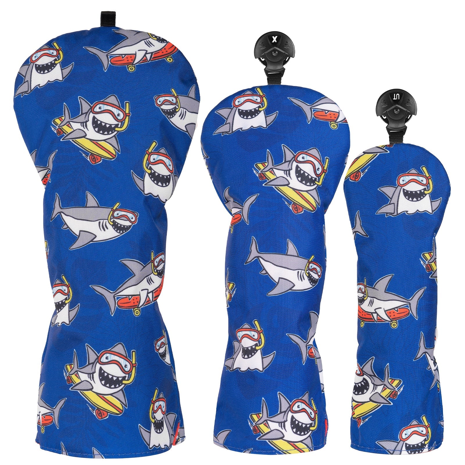 Shark Driver Golf Head Cover Set