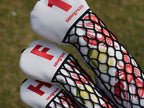White Wire Lobster Golf Head Cover Set
