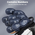 Dark Blue Iron Cover 9pcs £¨4-9 P,A,S£© Head Cover