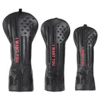 US Army Wood Putter Head Cover Set