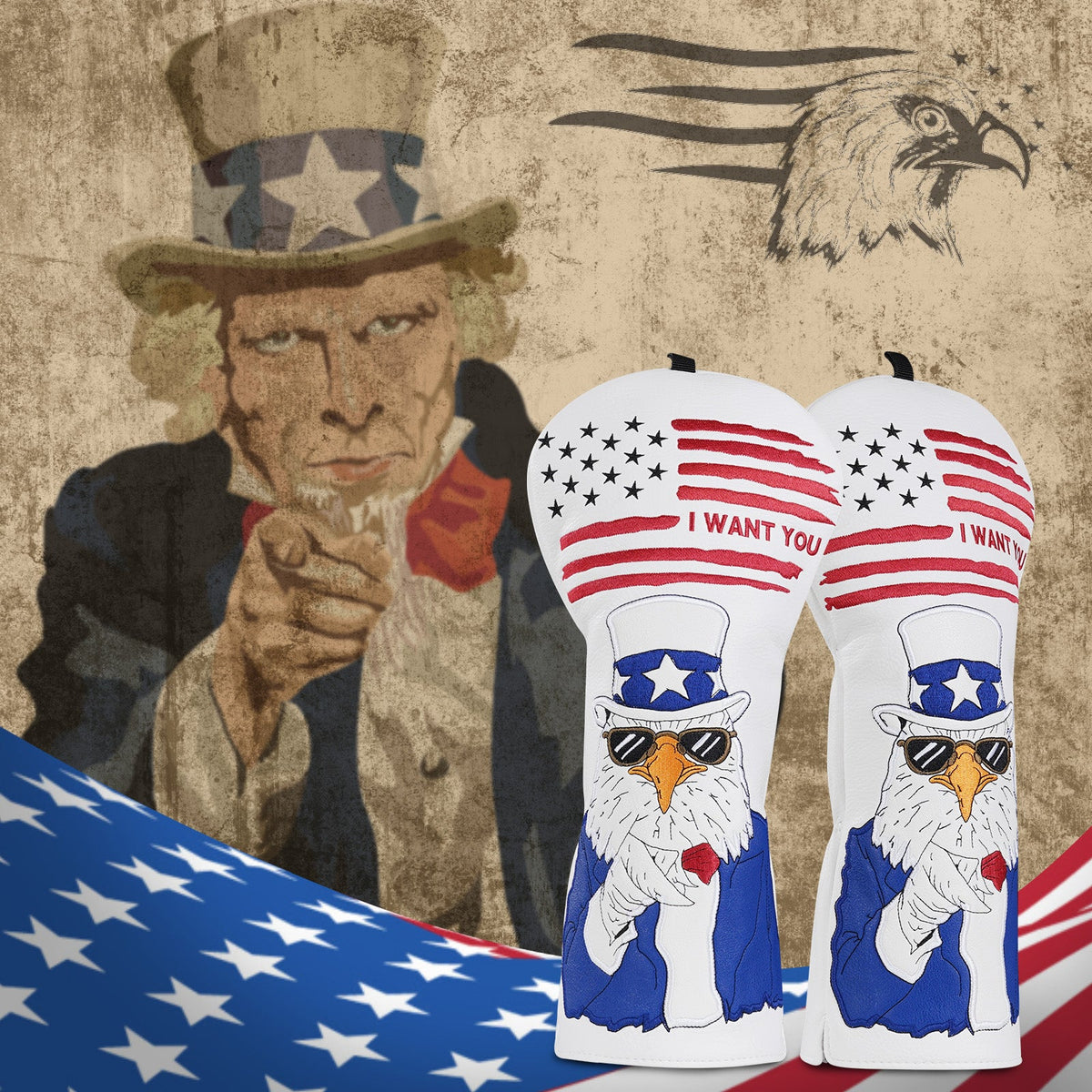 Owl Driver Head Cover Set