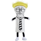 White Melancholy Boy Embroidered Wooden Head Cover Sets