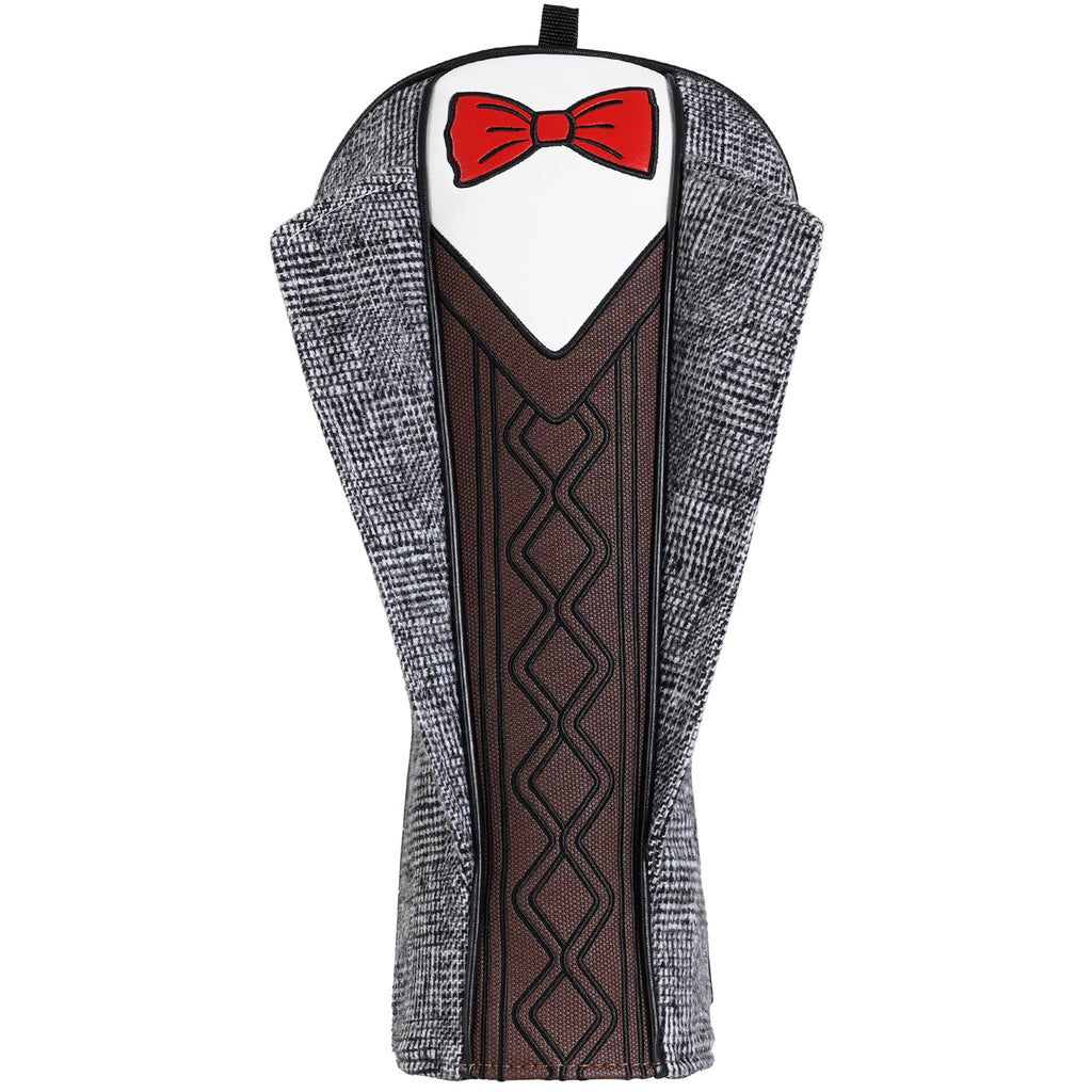 Brown Suit Tie Driver Head Cover