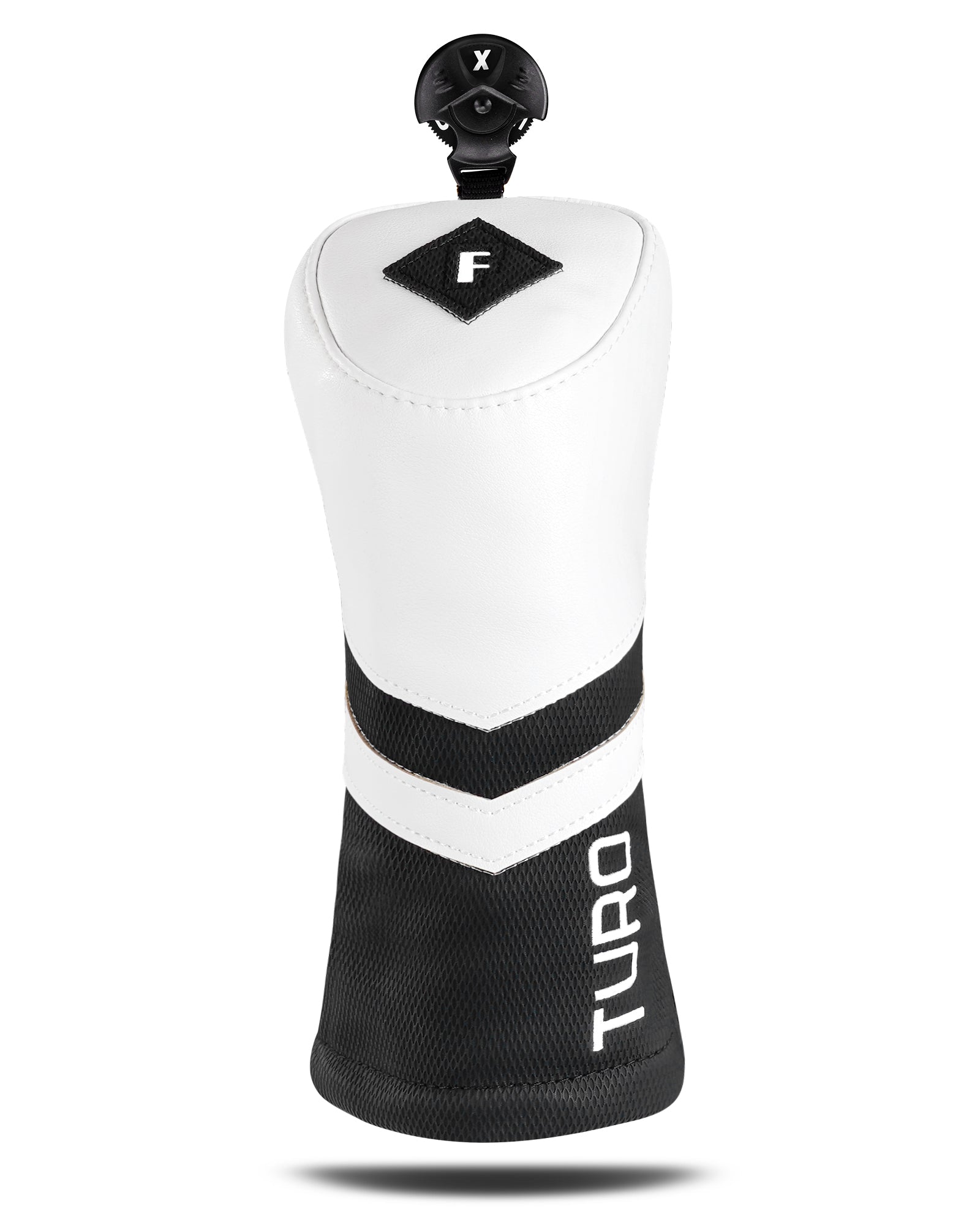 PN White& Black Driver Head Cover Set
