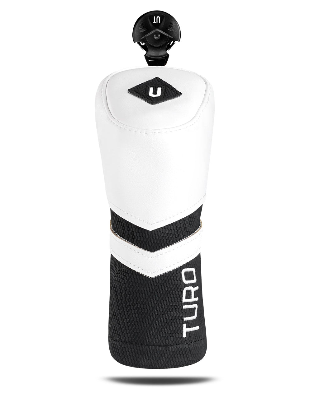 PN White& Black Driver Head Cover Set