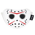 White PU Mask Head Cover Set