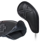 Black PU Iron Cover 10pcs£¨4-9,P,A,S,X£© Head Cover