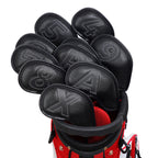 Black PU Iron Cover 10pcs£¨4-9,P,A,S,X£© Head Cover