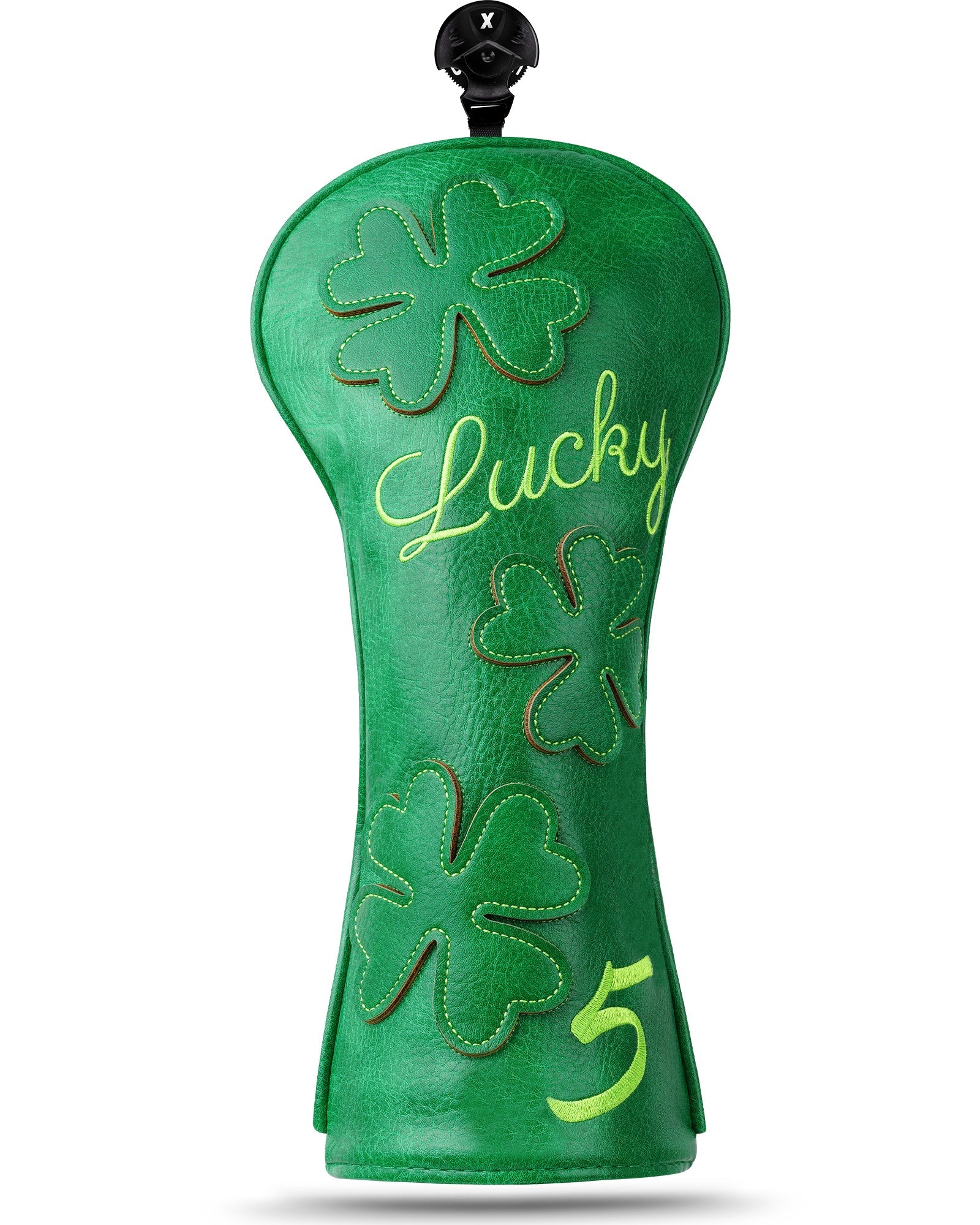 Green Luck Four-Leaf Clover Golf Headcover Sets