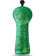 Green Luck Four-Leaf Clover Golf Headcover Sets
