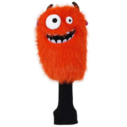Orange Monster Golf Head Cover Set
