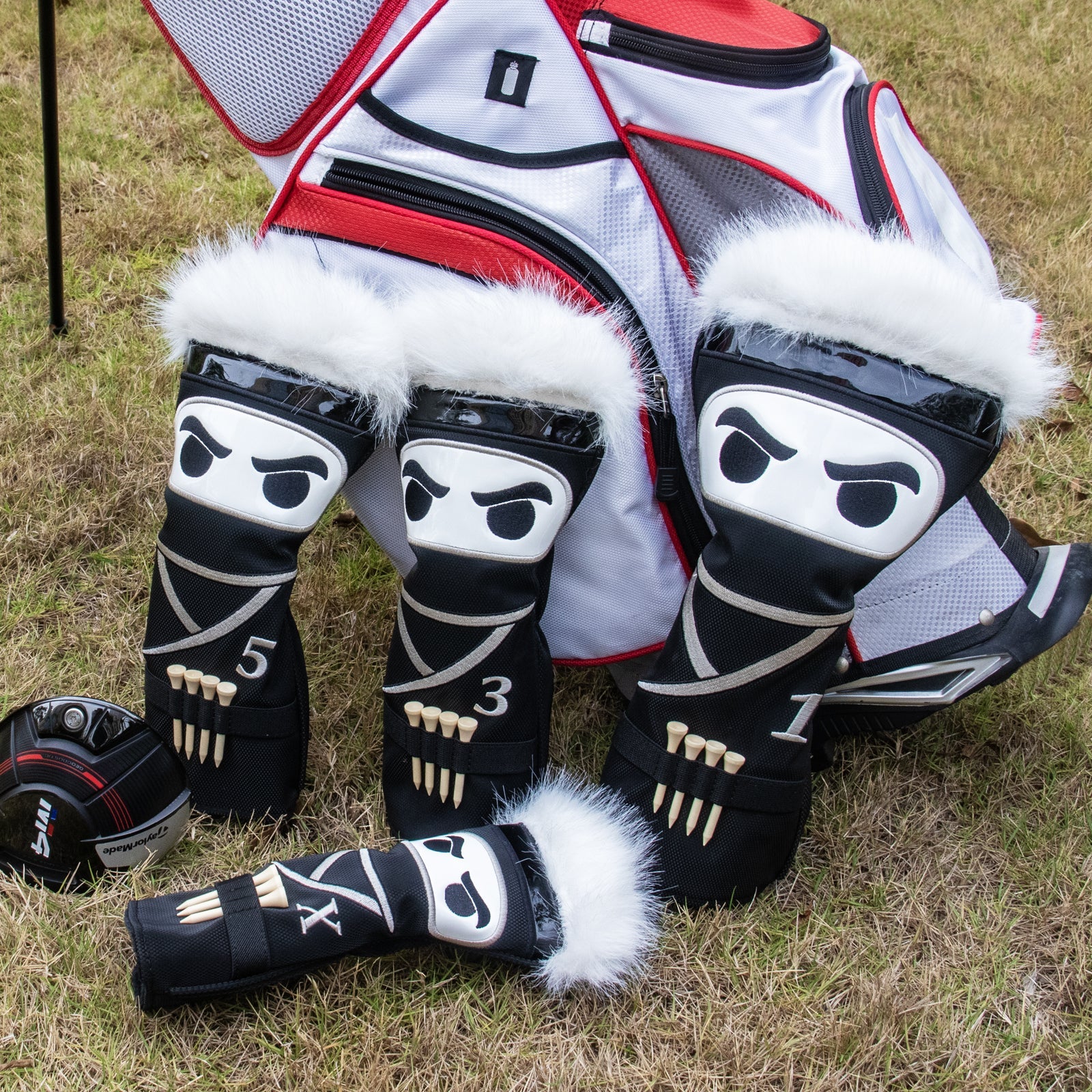 Ninja Golf Head Cover Set