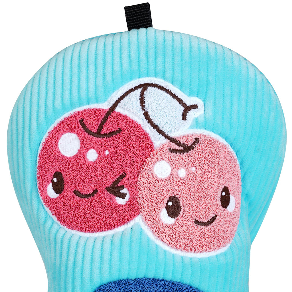 Sky Blue PU Cherry Driver Head Cover