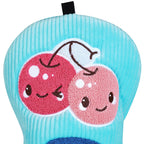 Sky Blue PU Cherry Driver Head Cover