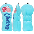 Sky Blue PU Cherry Driver Head Cover