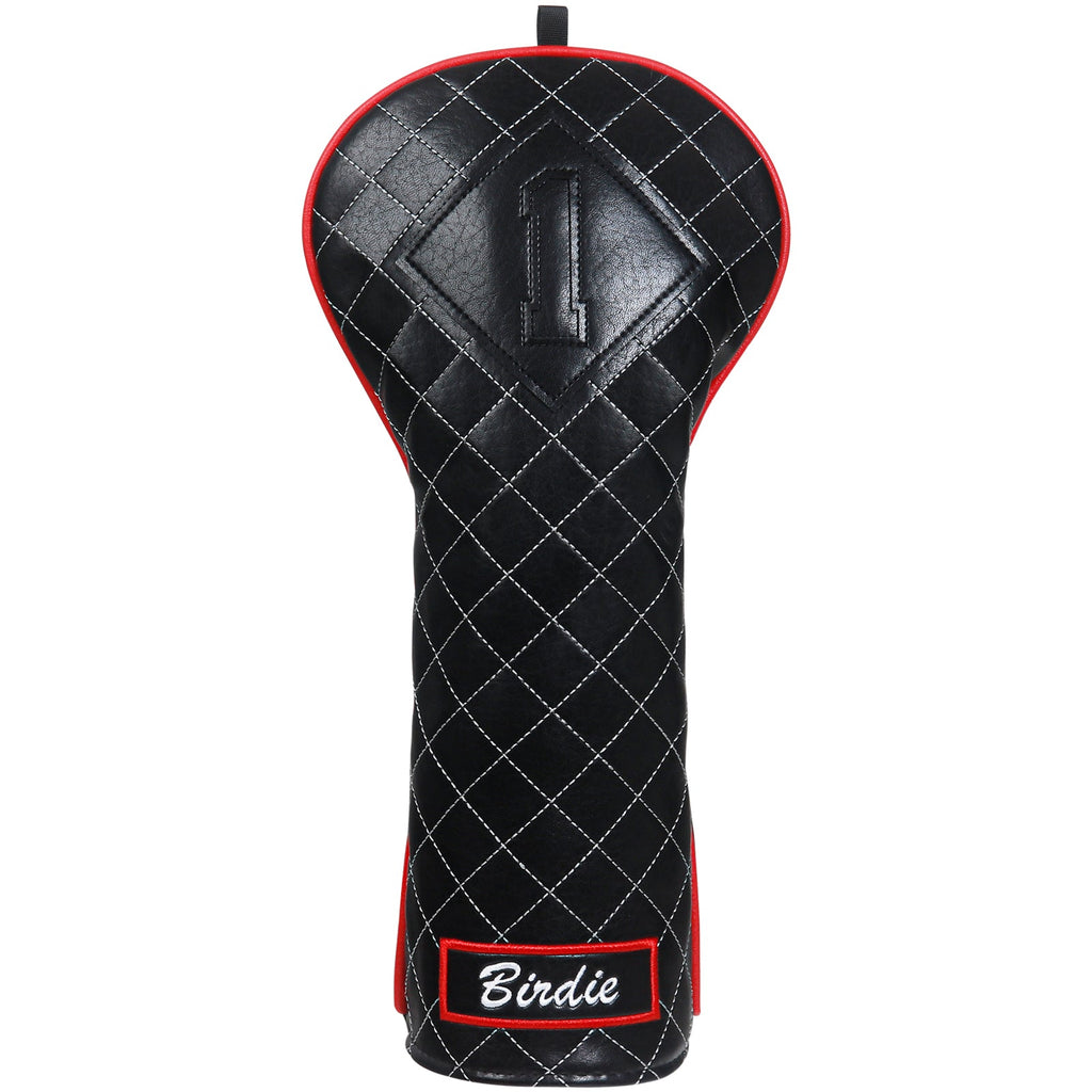 Black Birdie Golf Head Cover Set
