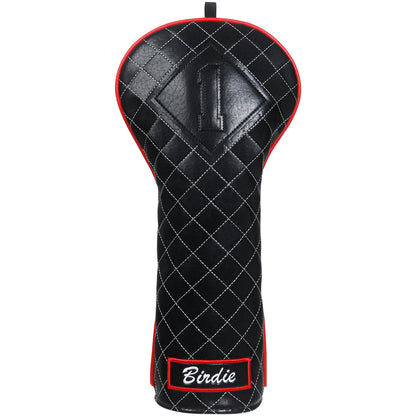 Black Birdie Golf Head Cover Set