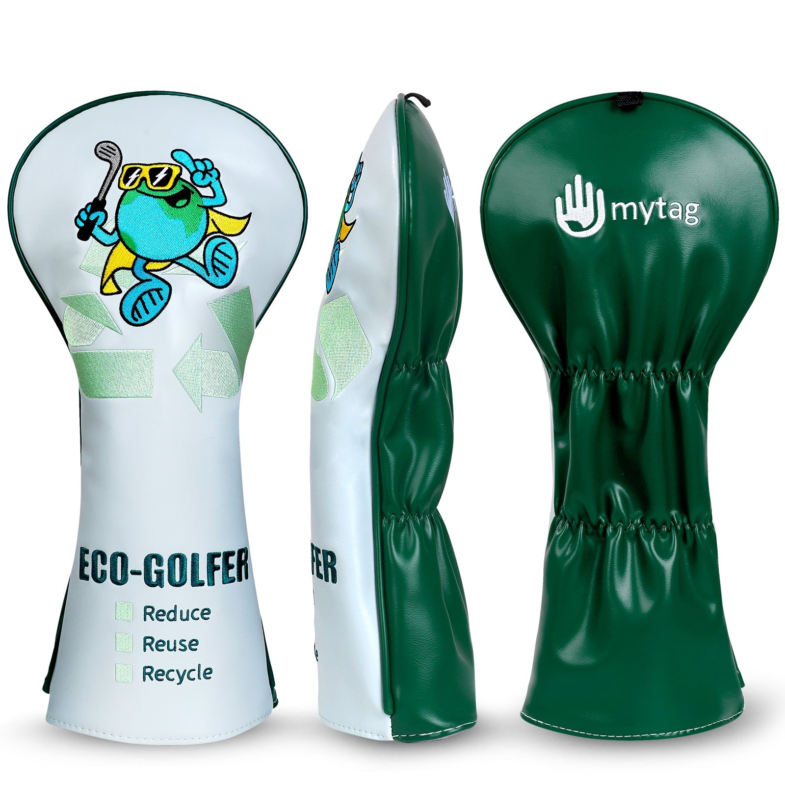 Grey Environmentalist Driver Head Cover Head Cover