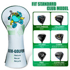 Grey Environmentalist Driver Head Cover Head Cover