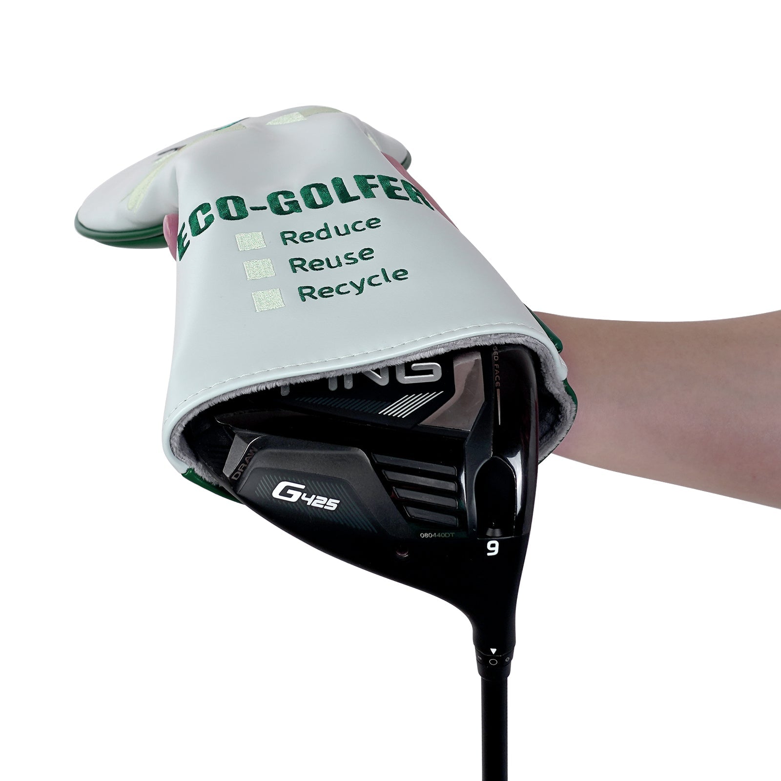 Grey Environmentalist Driver Head Cover Head Cover