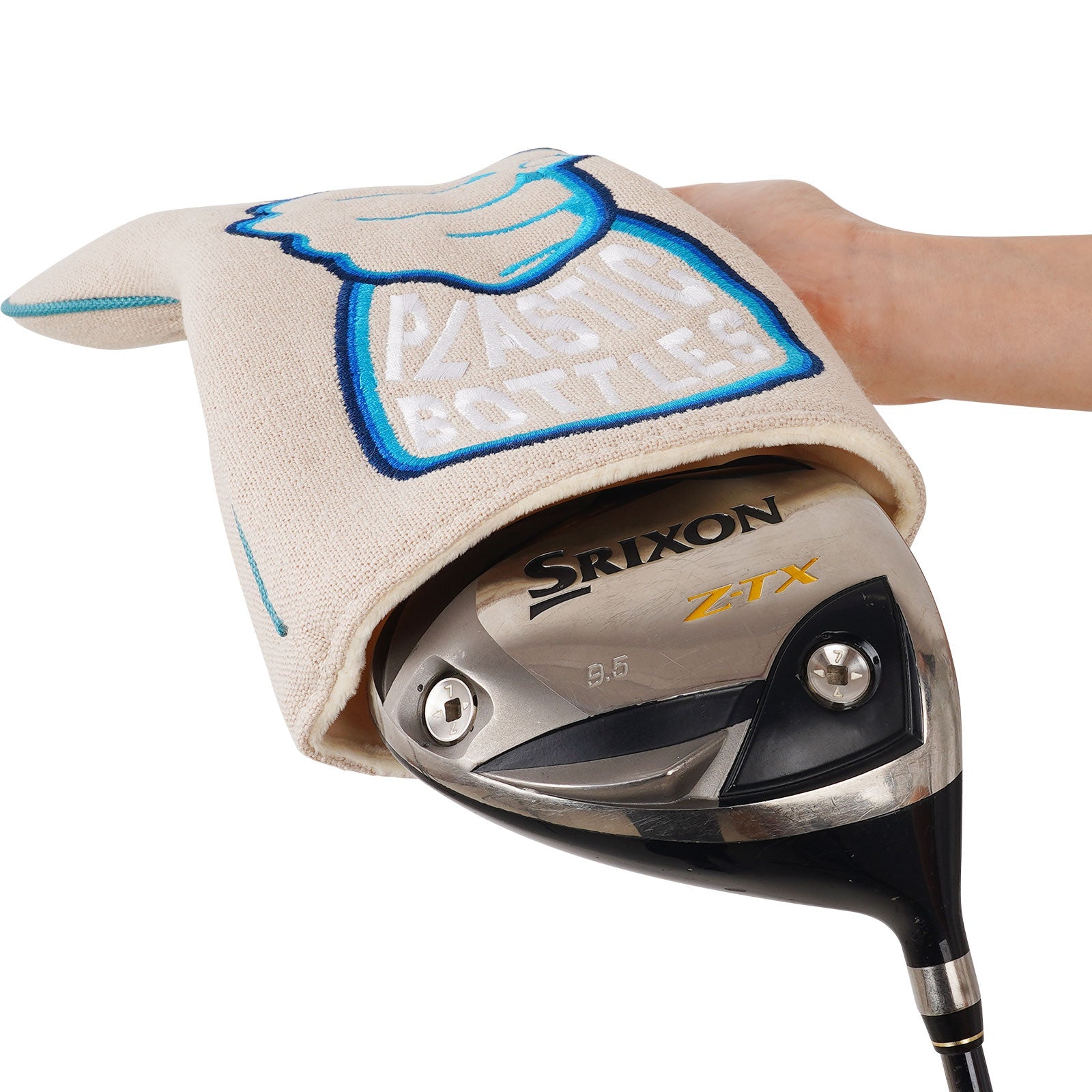 Beige Bottle Driver Head Cover Head Cover