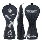 Blue Rubbish Classification Golf Head Cover (1  F H£©Set