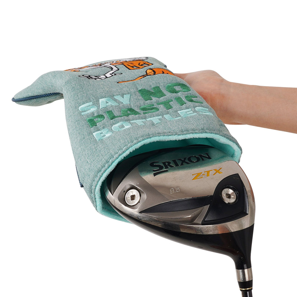 Green Plastic Bird Driver Head Cover Head Cover