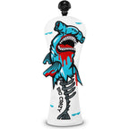 White PU Monster Fish Head Cover Set