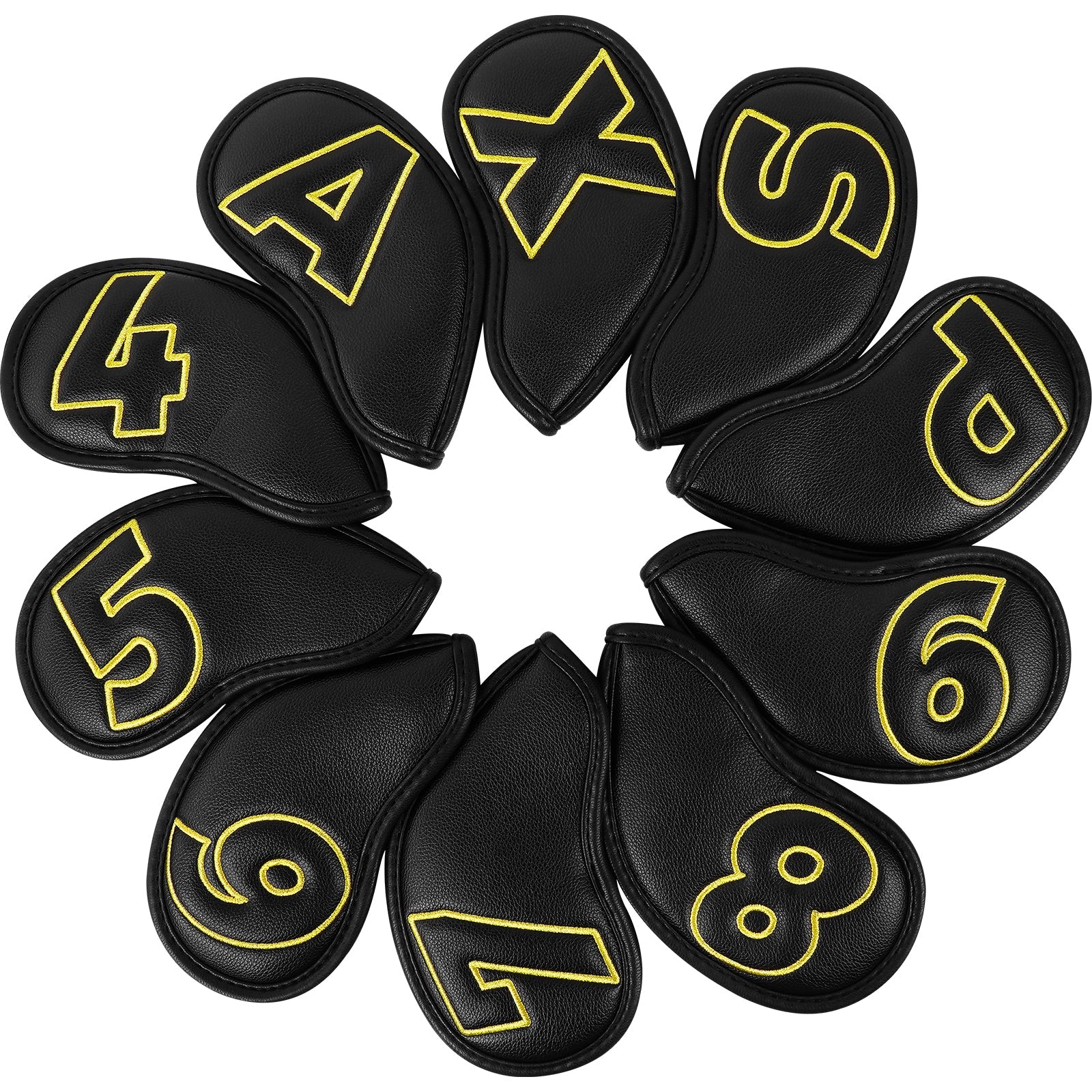 Both Side Iron Covers10pcs£¨4-9,P,A,S,X£© Head Cover