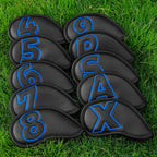 Dark Blue Iron Covers10pcs£¨4-9,P,A,S,X£© Head Cover