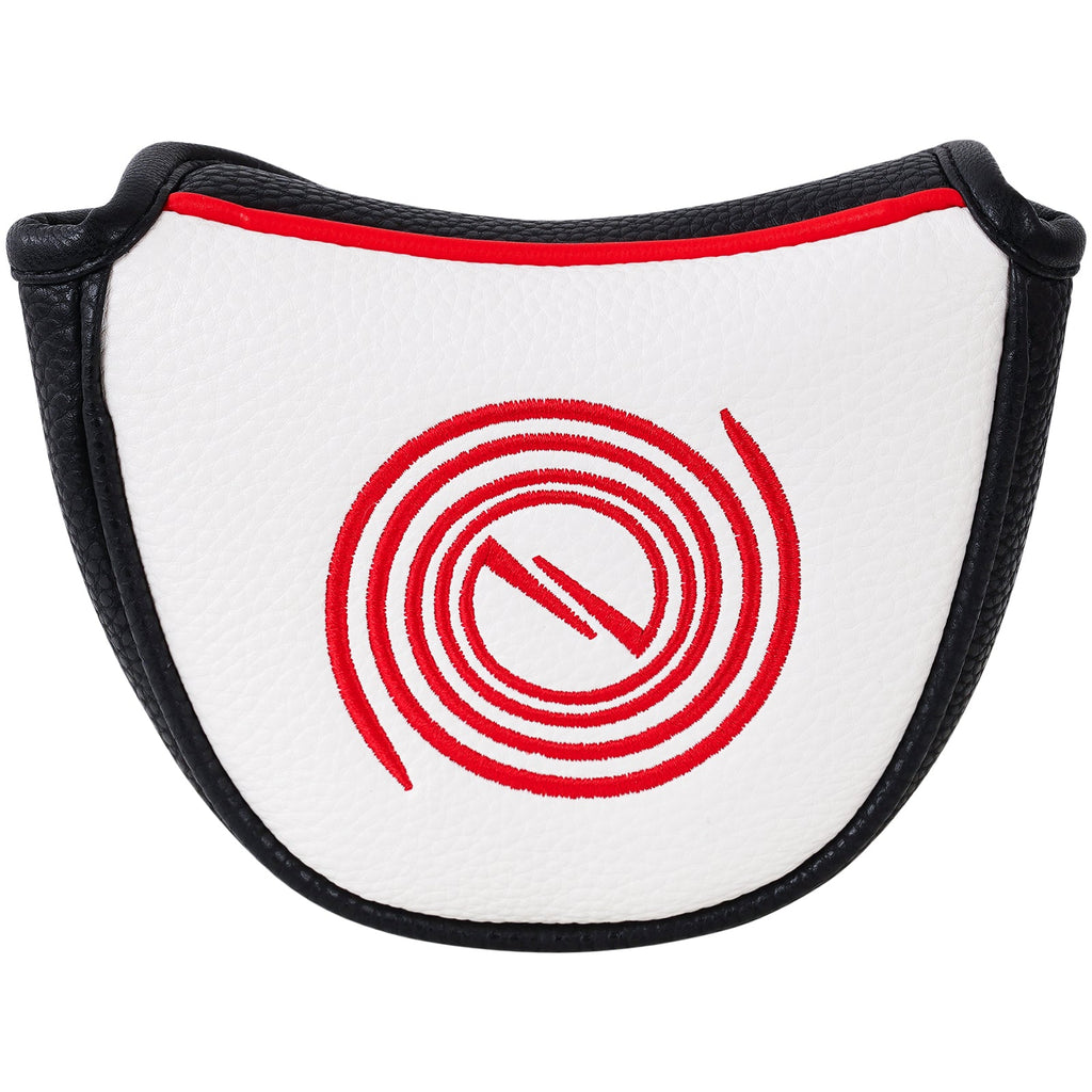 White PU Cyclone Mallet Head Cover