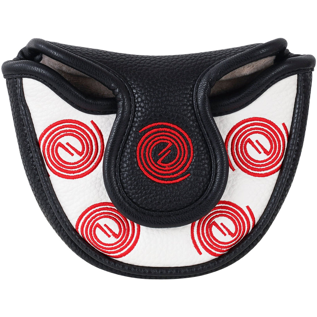 White PU Cyclone Mallet Head Cover