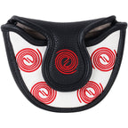 White PU Cyclone Mallet Head Cover