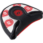 White PU Cyclone Mallet Head Cover