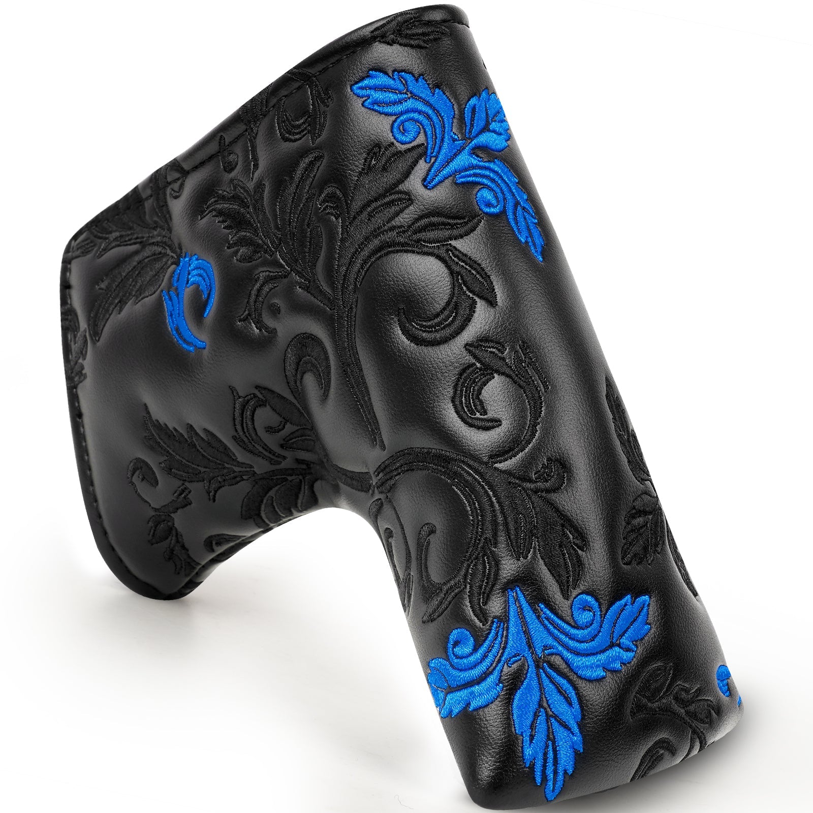 Black Flower Blade Head Cover