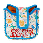 Sunglasses Shark Print Golf Head Cover Set